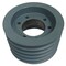 B&B Manufacturing Bushing 5 Groove V-Belt Pulley 9.4 inch OD 5C90E - alternate 1